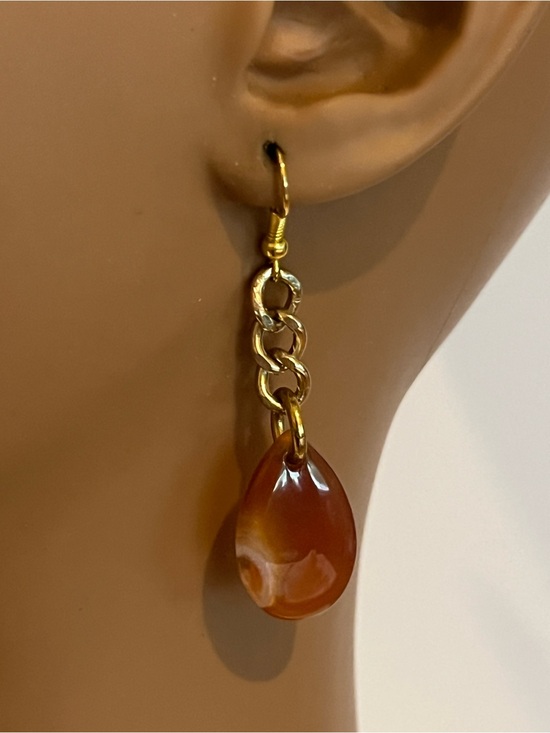 shellymic jewelry Jewelry - Carnelian agate Earrings